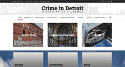 Desktop Screenshot of crimeindetroit.com