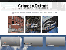 Tablet Screenshot of crimeindetroit.com